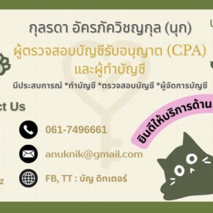 ผู้สอบบัญชี รับอนุญาต (CPA)