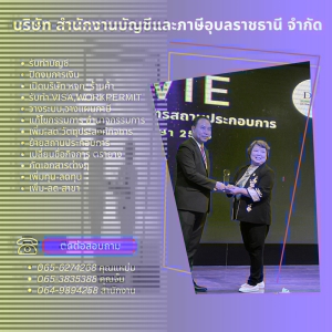 รับวางระบบบัญชี วางแผนภาษี