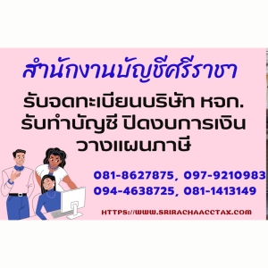 รับทำบัญชี ตรวจสอบบัญชี