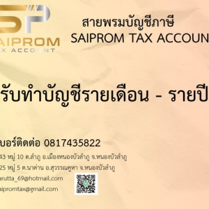 รับวางระบบบัญชี วางแผนภาษี