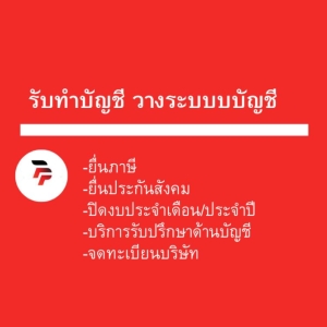 รับวางระบบบัญชี วางแผนภาษี